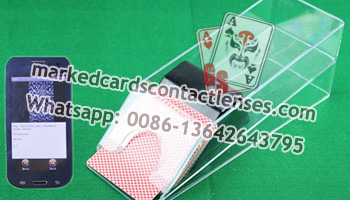 marked cards system for Baccarat