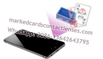 Phone marked cards scanner lens Phone marked cards scanner lens