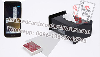 Tissue Box marked cards scanner