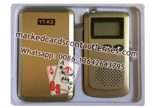 YT-K2 poker analyzer interphone