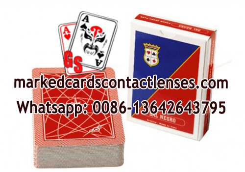 Dal negro Aereo Club Markierte Spielkarten