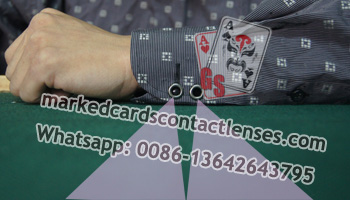 Manschettenknopf Markierung Karten Kamera