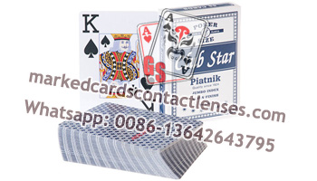 Cartões De Tinta Invisíveis Do Piatnik Club Star