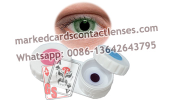 Infrarot-Kontaktlinsen mit grüner Linse
